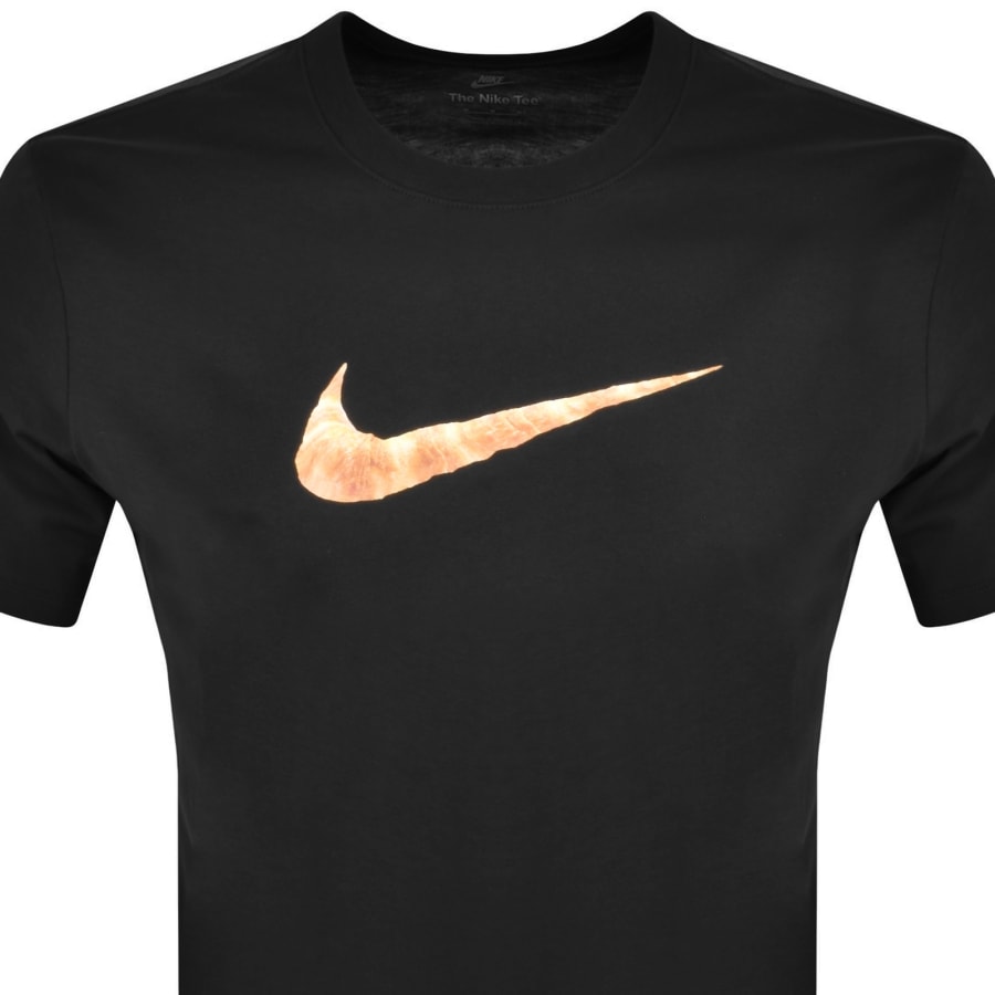 Nike Croissant Swoosh T Shirt Black